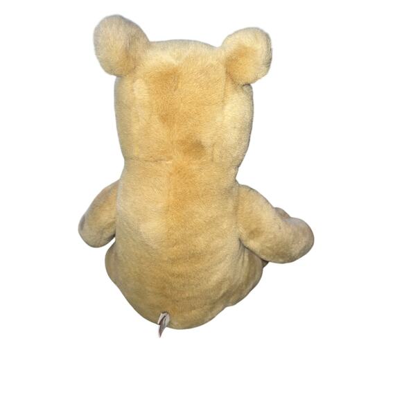Vintage Disney Gund Classic Pooh Winnie the Pooh Sitting Stuffed Plush Doll 13" - Picture 3 of 7